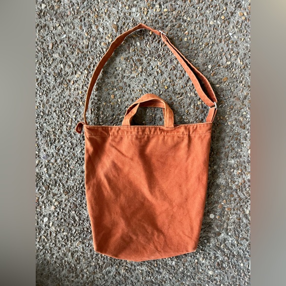 BAGGU Handbags - Baggu Burnt Orange Canvas Tote